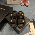 Chanel G40138 Women's Sandals Shoes Lambskin C90256 - 35 - View 1