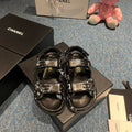 Chanel G40138 Women's Sandals Shoes Lambskin C90258 - 35 - View 1