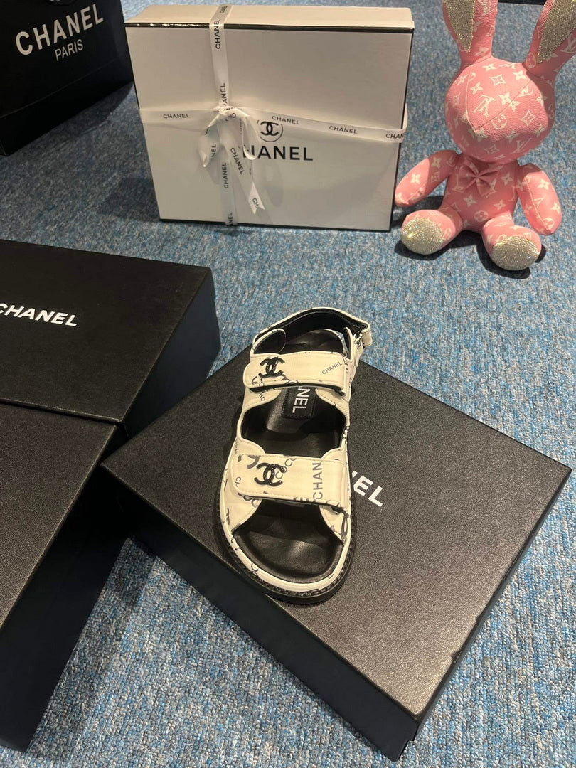 Chanel G40138 Women's Sandals Shoes Lambskin C90260