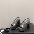 Chanel G45016 Patent Crumpled Lambskin Sandals C88322 - US 4=Euro 35 - View 1