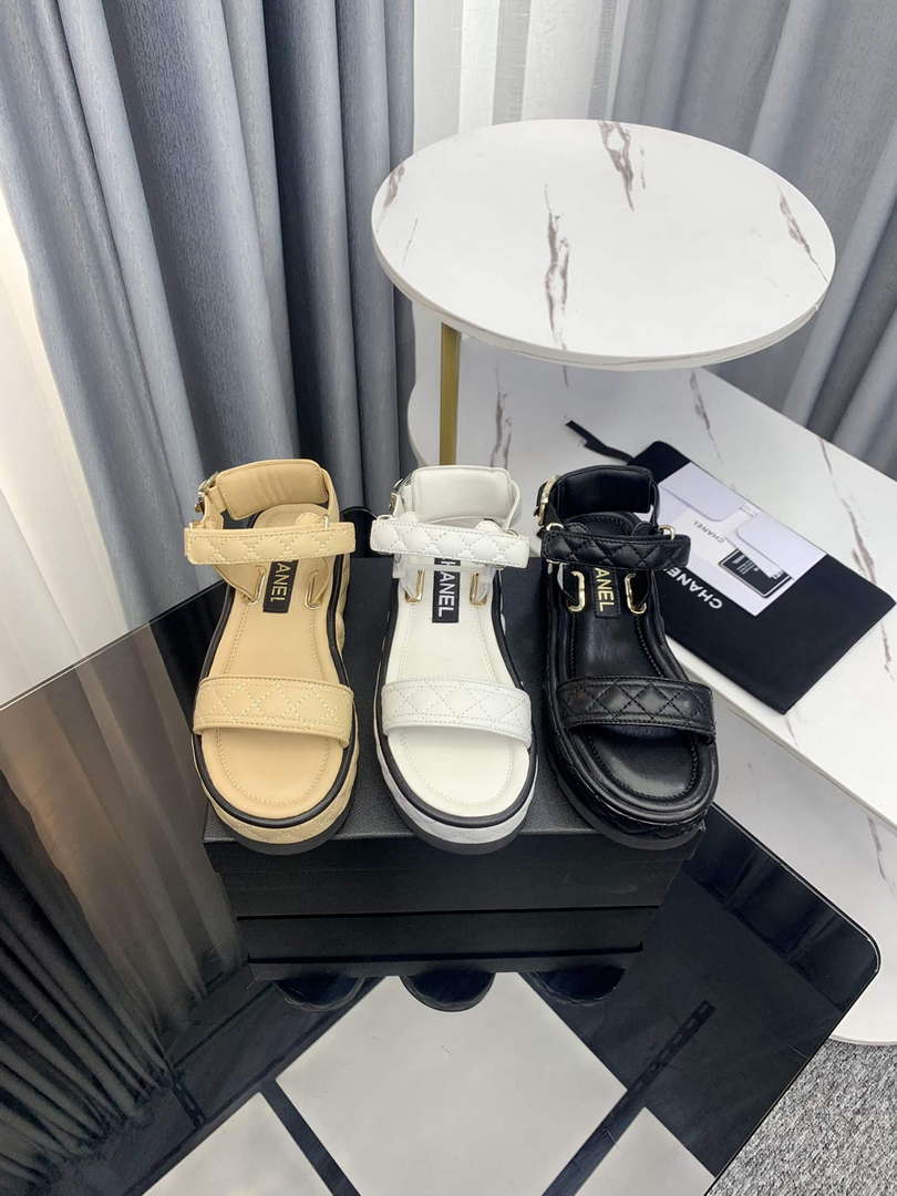 Chanel G45027 fashion Fisherman Sandals  C88326
