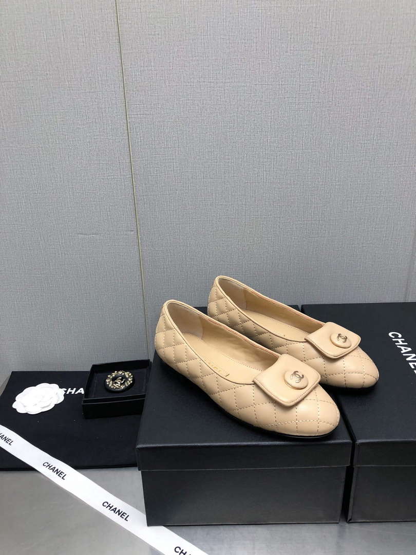 Chanel G45047 Fashion Ballet Flats C88332 - US 4=Euro 35 - View 4