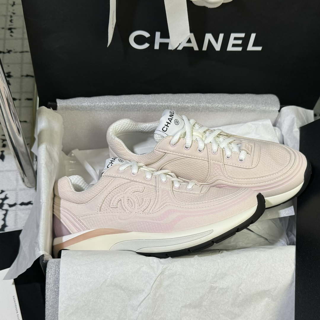 Chanel G45077 Women's 24B Trainer Fabric Sneaker C912466 - Fmale-Euro 35=US 4 - View 2
