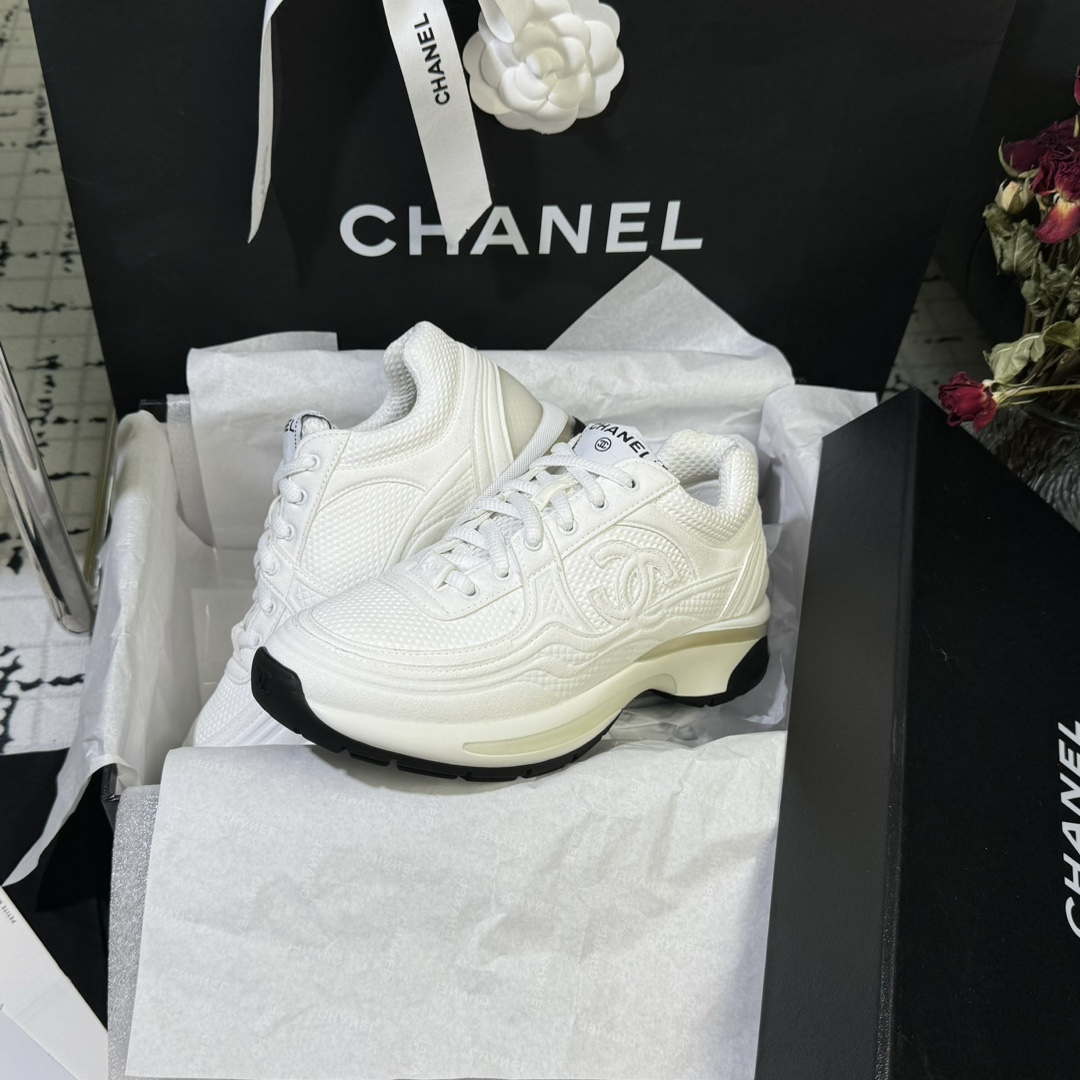 Chanel G45077 Women's 24B Trainer Fabric Sneaker C912467 - Fmale-Euro 35=US 4 - View 2