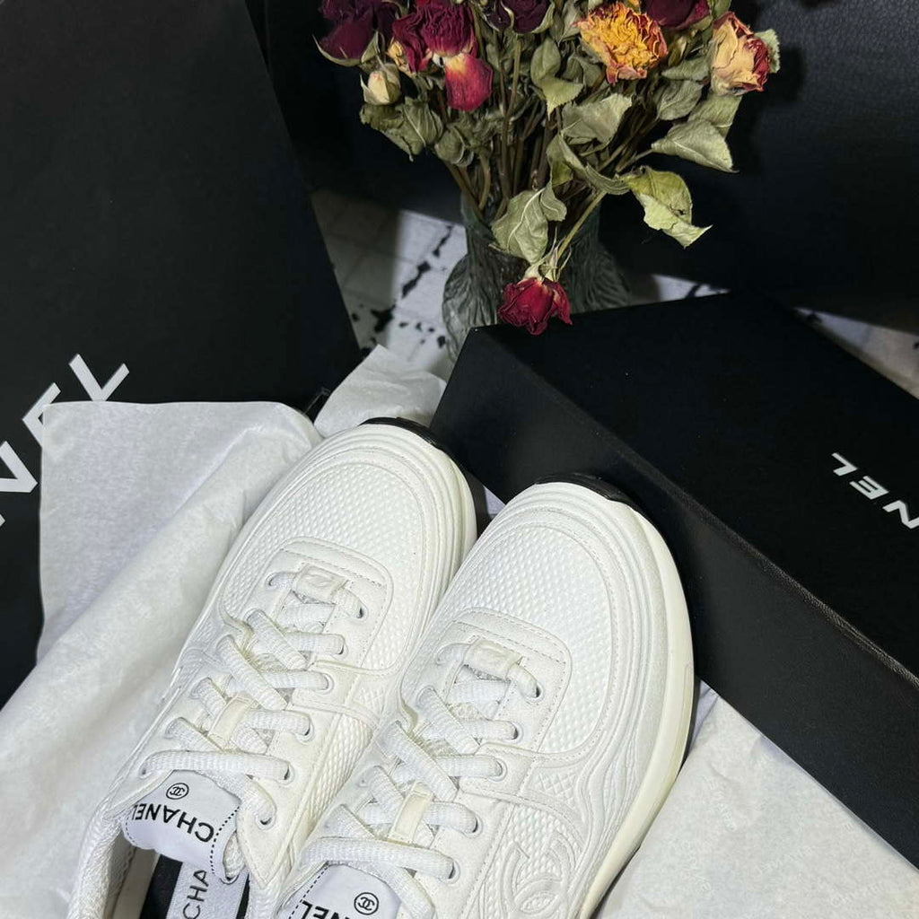 Chanel G45077 Women's 24B Trainer Fabric Sneaker C912467