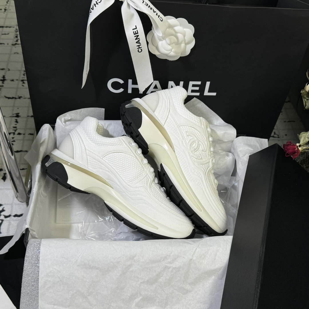 Chanel G45077 Women's 24B Trainer Fabric Sneaker C912467 - Fmale-Euro 35=US 4 - View 8