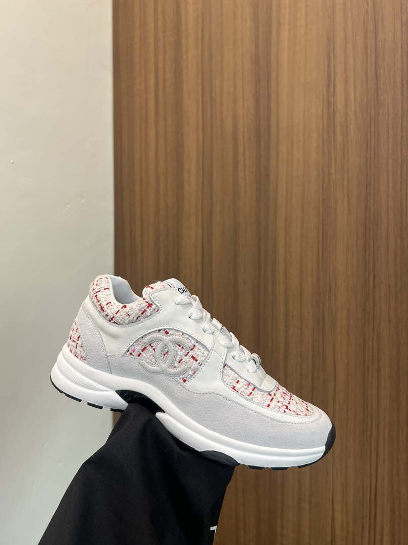 Chanel G45077 Women's Trainer Wool Sneaker C912467
