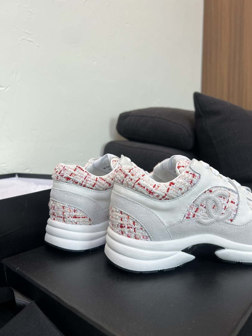 Chanel G45077 Women's Trainer Wool Sneaker C912467 - Fmale-Euro 35=US 4 - View 6