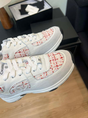Chanel G45077 Women's Trainer Wool Sneaker C912467 - Fmale-Euro 35=US 4 - View 7