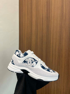 Chanel G45077 Women's Trainer Wool Sneaker C912468 - Fmale-Euro 35=US 4 - View 2