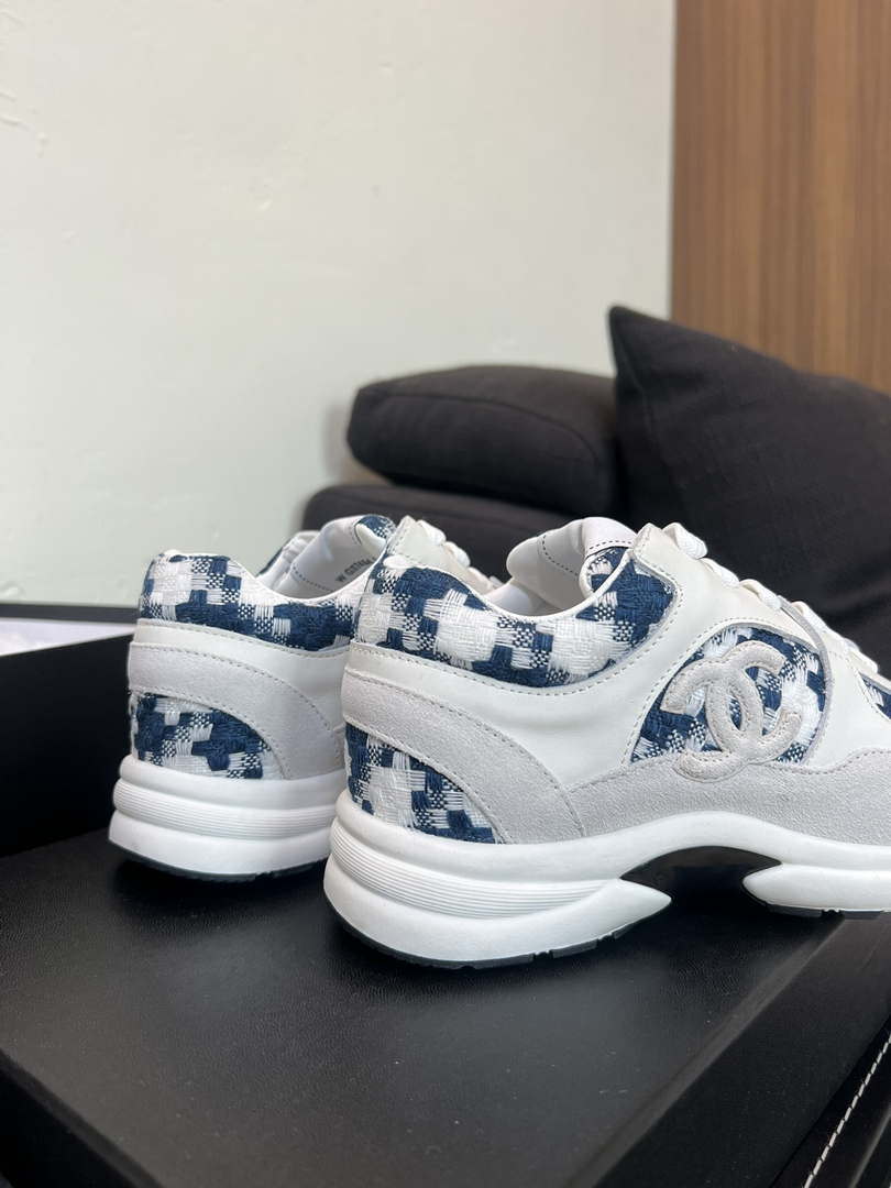 Chanel G45077 Women's Trainer Wool Sneaker C912468