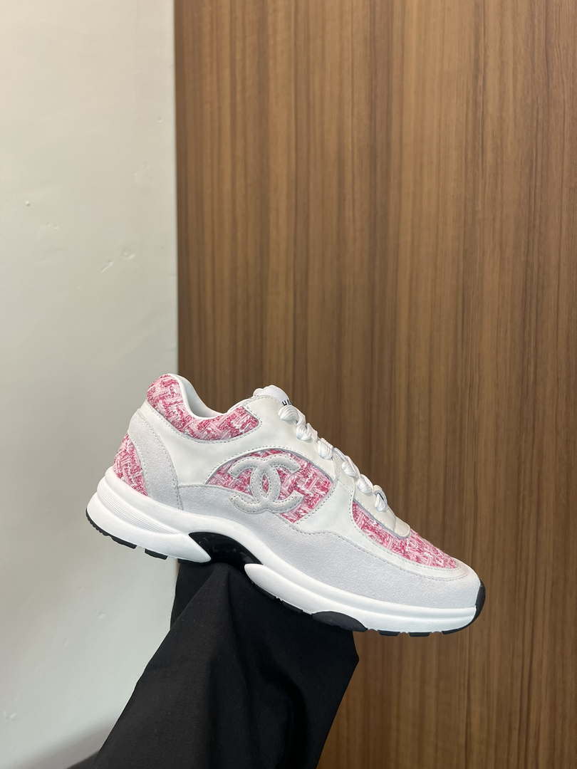 Chanel G45077 Women's Trainer Wool Sneaker C912469