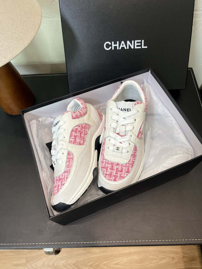 Chanel G45077 Women's Trainer Wool Sneaker C912469 - Fmale-Euro 35=US 4 - View 5