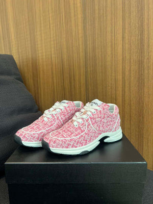 Chanel G45077 Women's Trainer Wool Sneaker C912470 - Fmale-Euro 35=US 4 - View 1