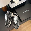 Chanel G45077 Women's Trainer Wool Sneaker C912471 - Fmale-Euro 35=US 4 - View 1