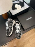 Chanel G45077 Women's Trainer Wool Sneaker C912471
