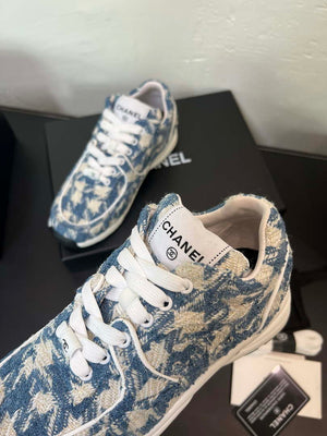 Chanel G45077 Women's Trainer Wool Sneaker C912472 - Fmale-Euro 35=US 4 - View 8