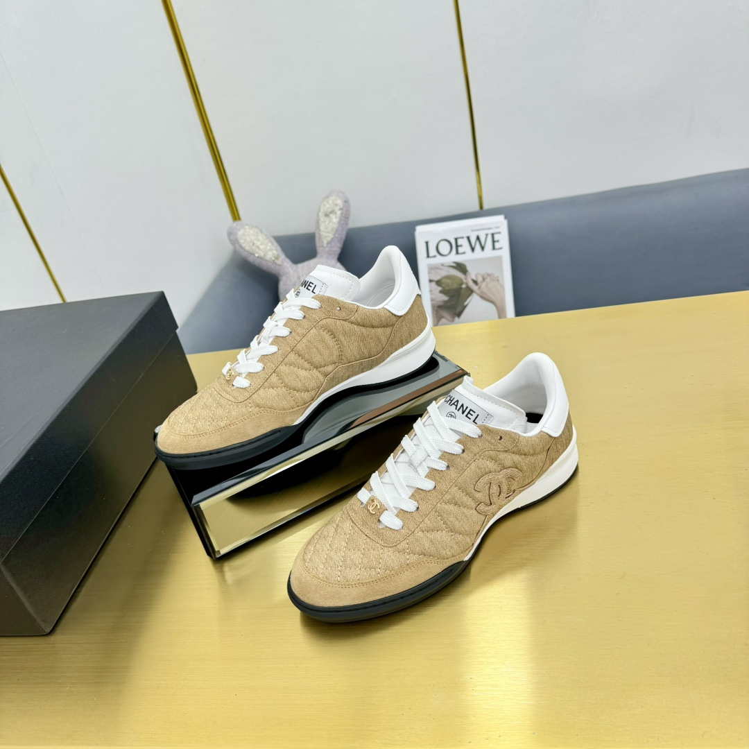 Chanel G45839 Women 24B Trainers Shiny Calfskin Calfskin & Suede Calfskin C91253 - Fmale-Euro 35=US 4 - View 10