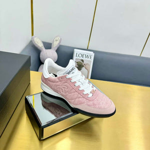 Chanel G45839 Women 24B Trainers Shiny Calfskin Calfskin & Suede Calfskin C91254 - Fmale-Euro 35=US 4 - View 2