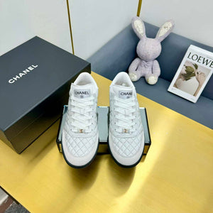 Chanel G45839 Women 24B Trainers Shiny Calfskin Calfskin & Suede Calfskin C91256 - Fmale-Euro 35=US 4 - View 3