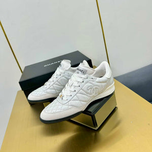 Chanel G45839 Women 24B Trainers Shiny Calfskin Calfskin & Suede Calfskin C91256 - Fmale-Euro 35=US 4 - View 5