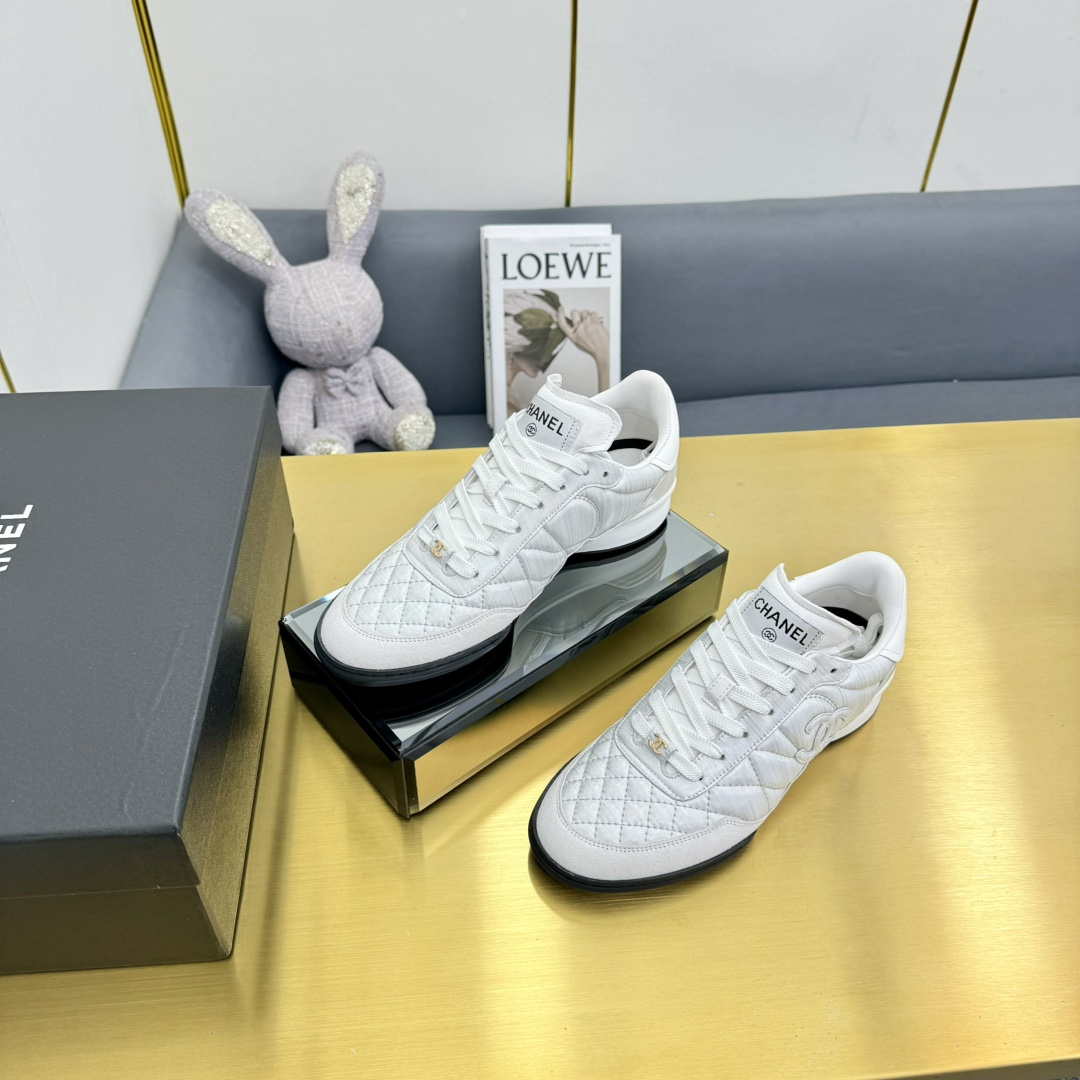 Chanel G45839 Women 24B Trainers Shiny Calfskin Calfskin & Suede Calfskin C91256 - Fmale-Euro 35=US 4 - View 8