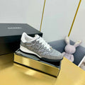 Chanel G45839 Women 24B Trainers Shiny Calfskin Calfskin & Suede Calfskin C91257 - Fmale-Euro 35=US 4 - View 1