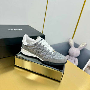 Chanel G45839 Women 24B Trainers Shiny Calfskin Calfskin & Suede Calfskin C91257 - Fmale-Euro 35=US 4 - View 1