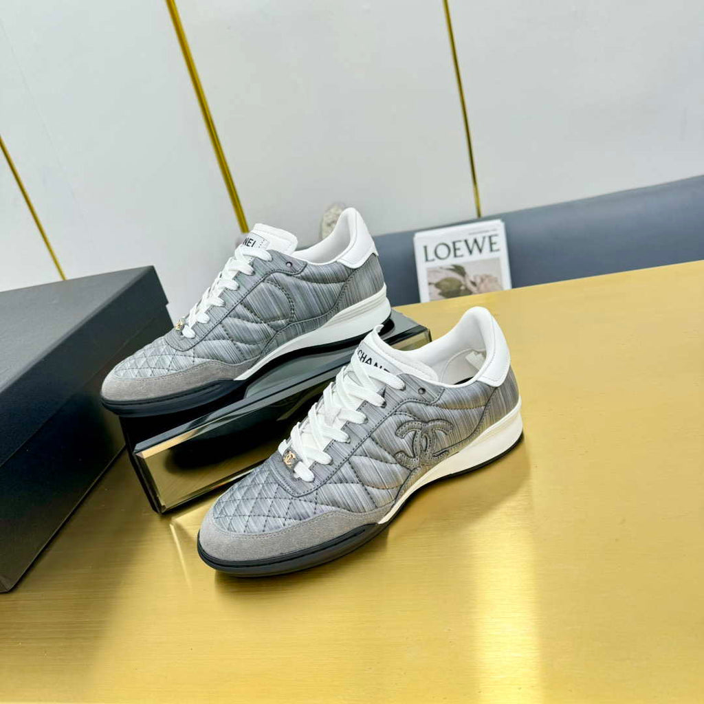 Chanel G45839 Women 24B Trainers Shiny Calfskin Calfskin & Suede Calfskin C91257