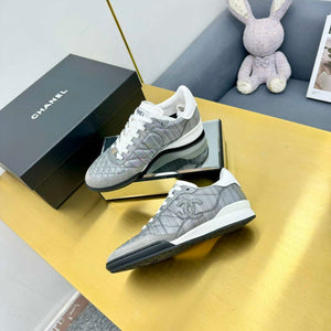 Chanel G45839 Women 24B Trainers Shiny Calfskin Calfskin & Suede Calfskin C91257 - Fmale-Euro 35=US 4 - View 9