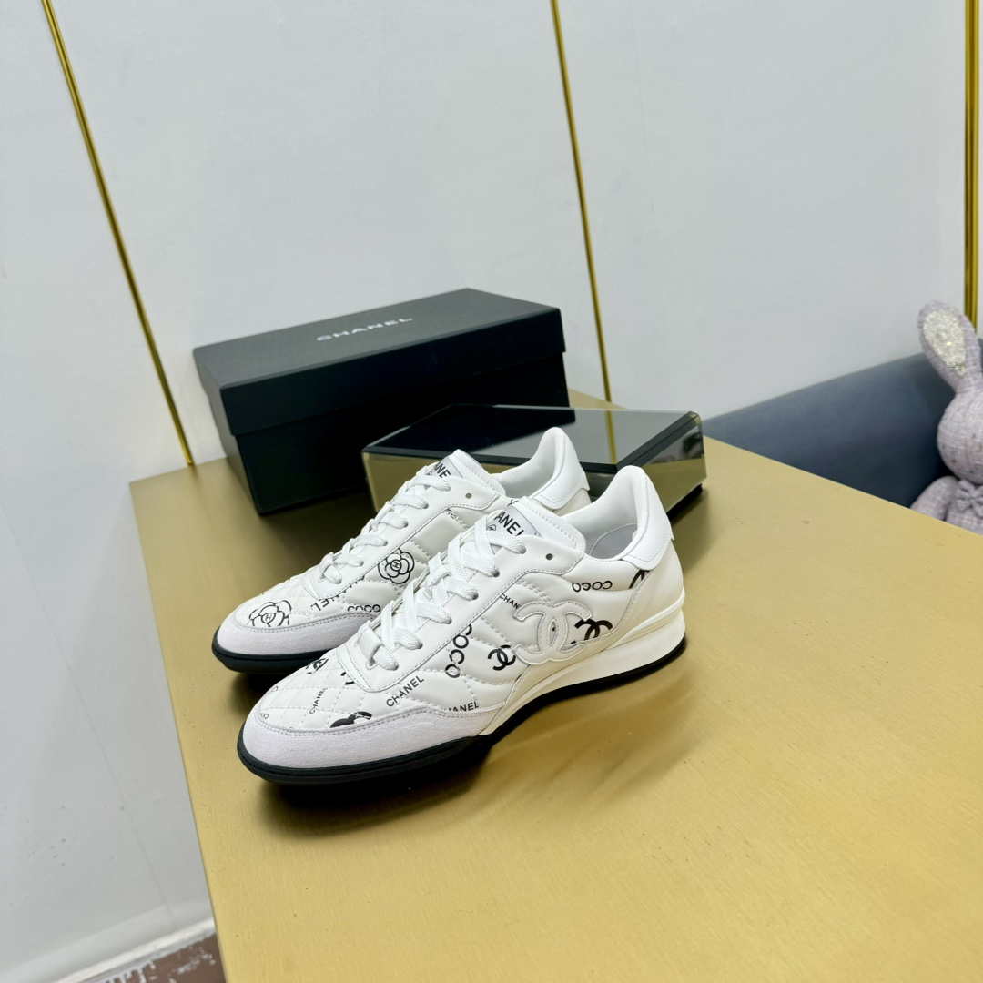 Chanel G45839 Women 24B Trainers Shiny Calfskin Calfskin & Suede Calfskin C91259 - Fmale-Euro 35=US 4 - View 10