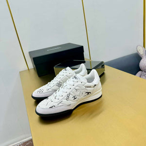 Chanel G45839 Women 24B Trainers Shiny Calfskin Calfskin & Suede Calfskin C91259 - Fmale-Euro 35=US 4 - View 10