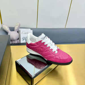 Chanel G45839 Women 24B Trainers Shiny Calfskin Calfskin & Suede Calfskin C91258 - Fmale-Euro 35=US 4 - View 2