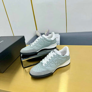 Chanel G45839 Women 24B Trainers Shiny Calfskin Calfskin & Suede Calfskin C91260 - Fmale-Euro 35=US 4 - View 3