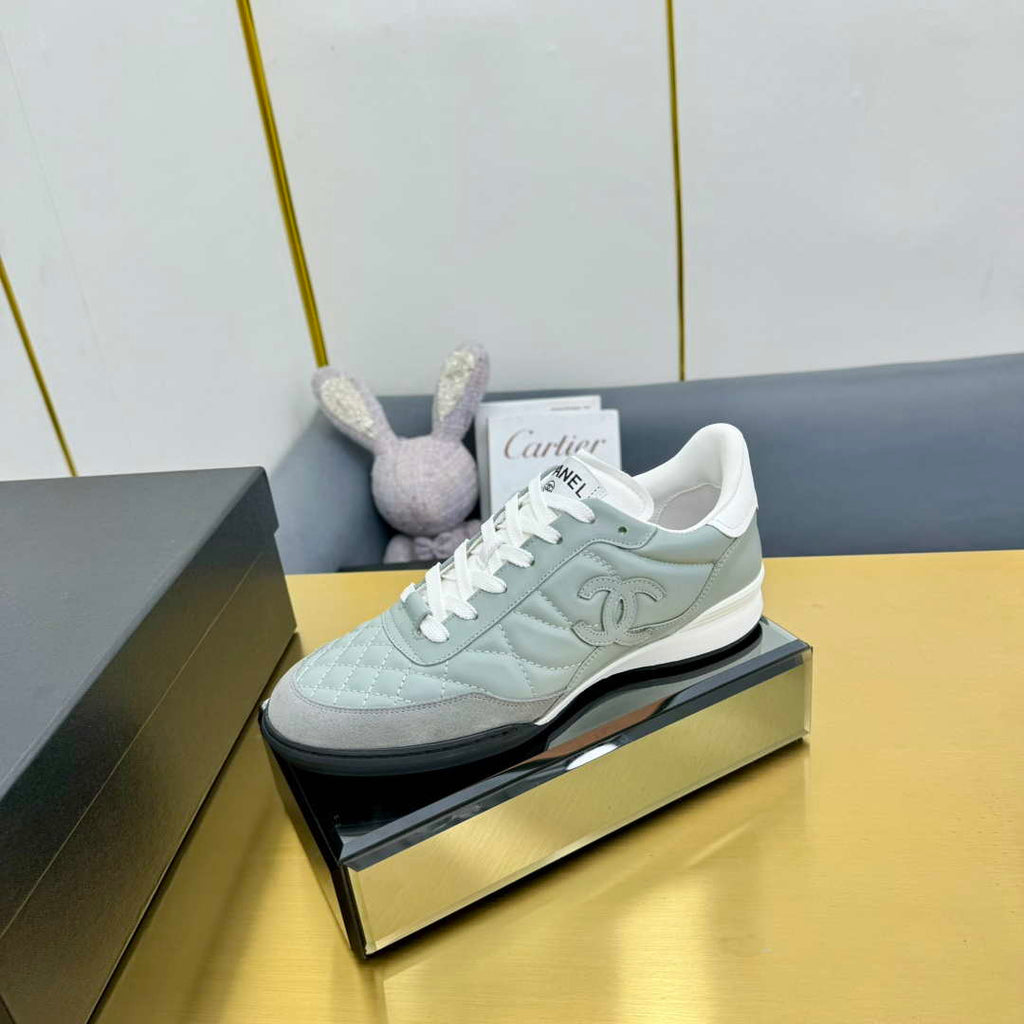 Chanel G45839 Women 24B Trainers Shiny Calfskin Calfskin & Suede Calfskin C91260