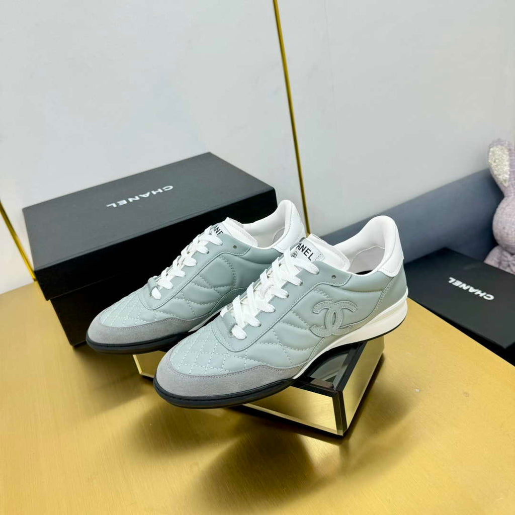 Chanel G45839 Women 24B Trainers Shiny Calfskin Calfskin & Suede Calfskin C91260