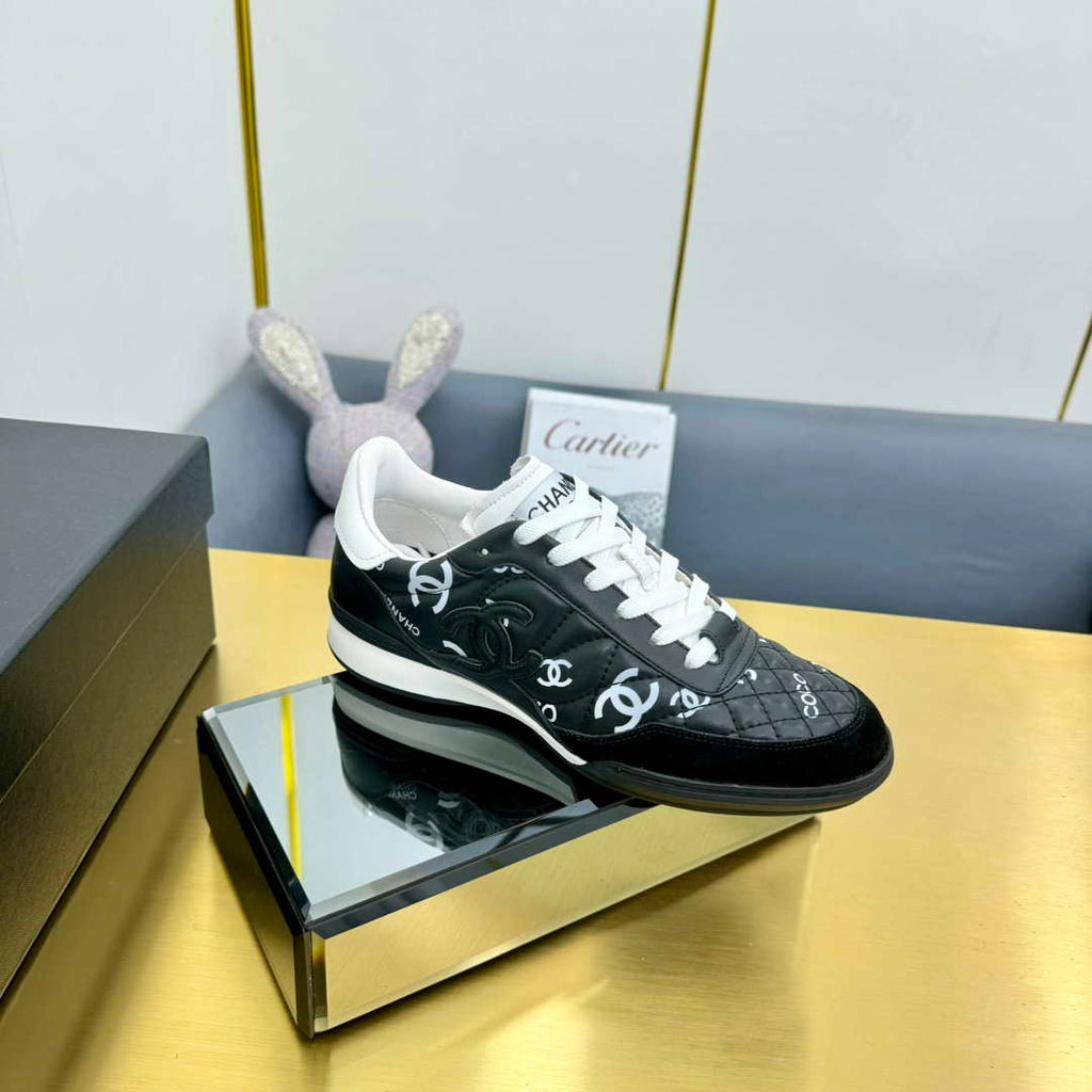 Chanel G45839 Women 24B Trainers Shiny Calfskin Calfskin & Suede Calfskin C91261