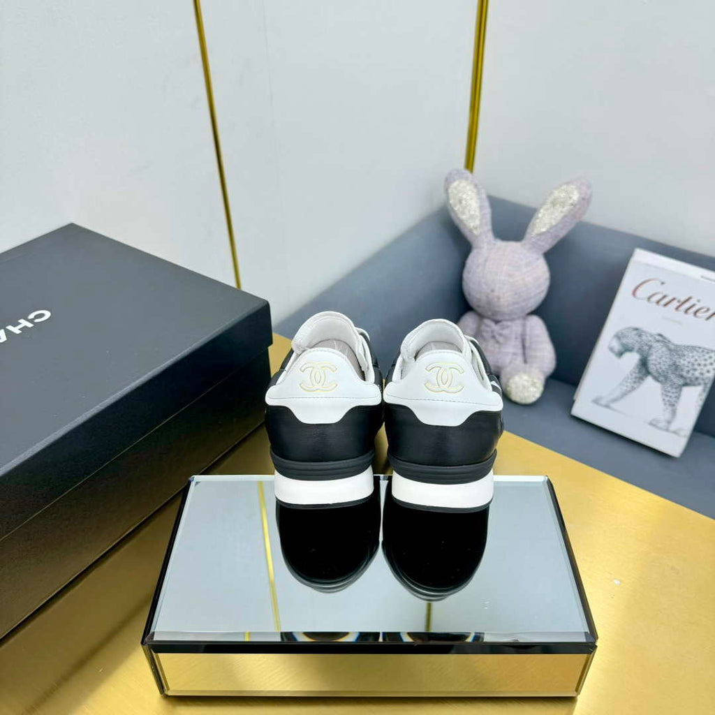 Chanel G45839 Women 24B Trainers Shiny Calfskin Calfskin & Suede Calfskin C91261