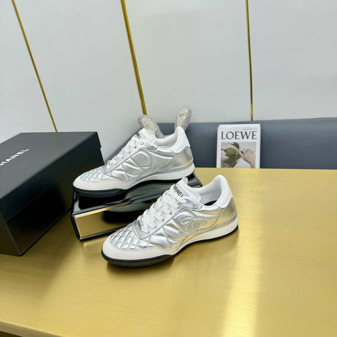 Chanel G45839 Women's 24B Casual Trainer Sneaker C91263 - Fmale-Euro 35=US 4 - View 9