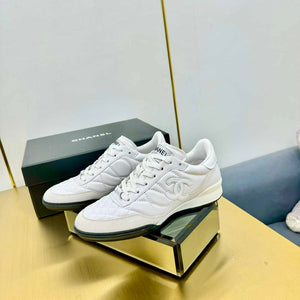 Chanel G45839 Women 24B Trainers Shiny Calfskin Calfskin & Suede Calfskin C91264 - Fmale-Euro 35=US 4 - View 4