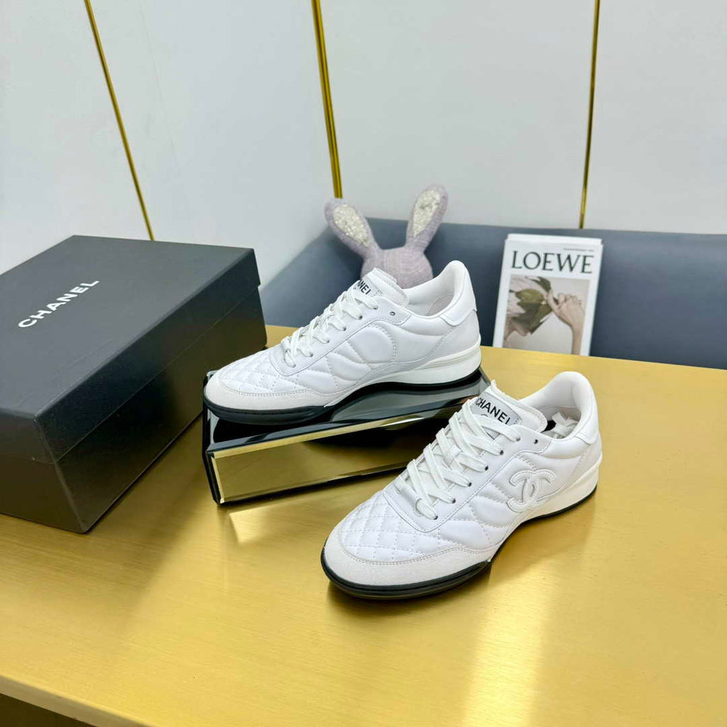 Chanel G45839 Women 24B Trainers Shiny Calfskin Calfskin & Suede Calfskin C91264