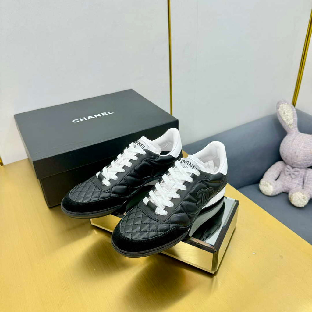 Chanel G45839 Women 24B Trainers Shiny Calfskin Calfskin & Suede Calfskin C91262