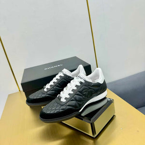 Chanel G45839 Women 24B Trainers Shiny Calfskin Calfskin & Suede Calfskin C91262 - Fmale-Euro 35=US 4 - View 4