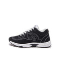 Chanel G46084 Women 24B Trainers Cotton  Black & White C91281