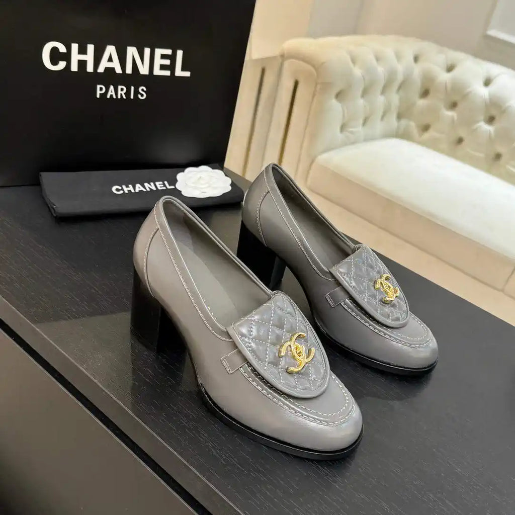 Chanel G46692 Women Shoes Moccasins Lambskin C93700