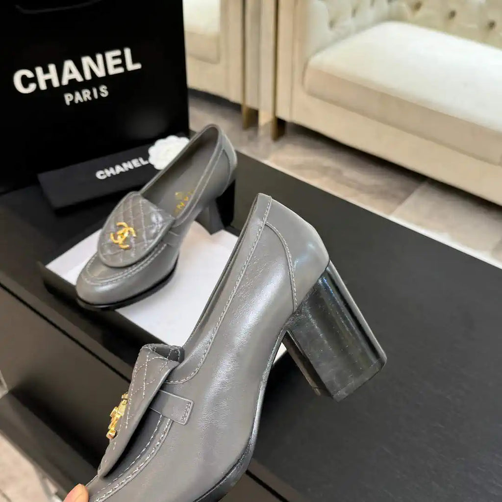 Chanel G46692 Women Shoes Moccasins Lambskin C93700