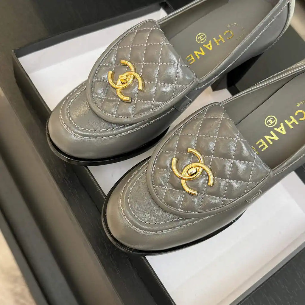 Chanel G46692 Women Shoes Moccasins Lambskin C93700