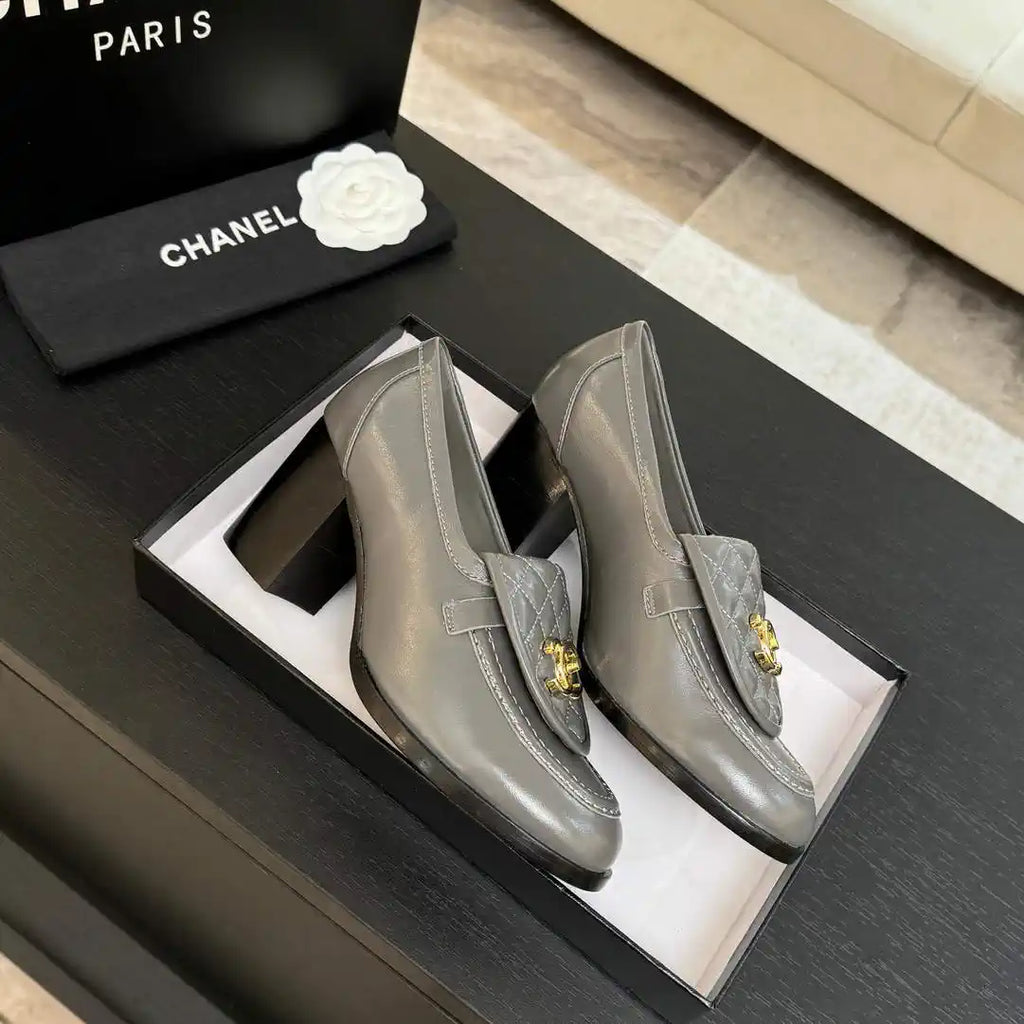 Chanel G46692 Women Shoes Moccasins Lambskin C93700