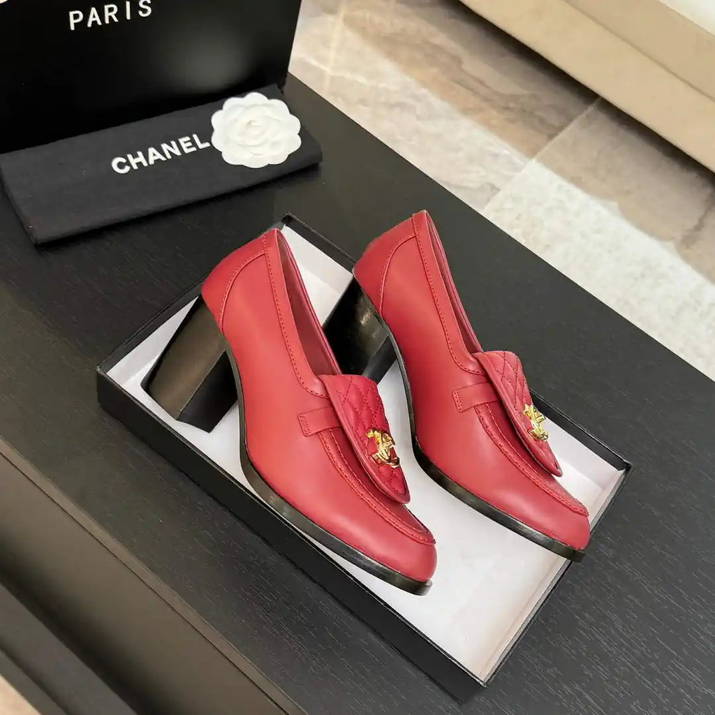 Chanel G46692 Women Shoes Moccasins Lambskin C93701