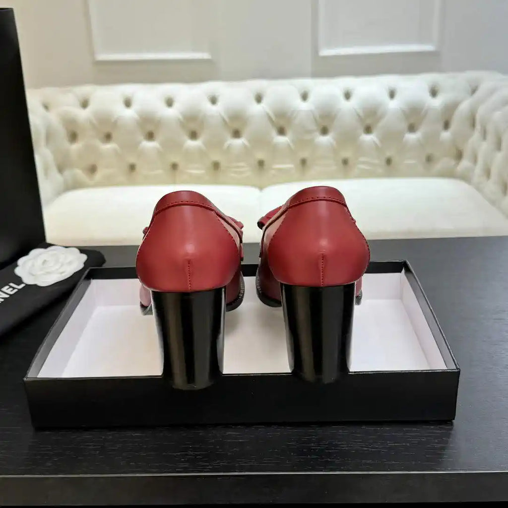 Chanel G46692 Women Shoes Moccasins Lambskin C93701